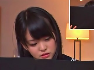 Teen Schoolgirl Kurumi Tachibana Focuses While Vibrated